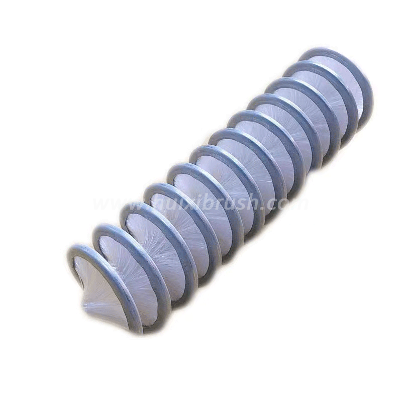 Nylon Spiral Brush_Nylon Spiral Brush Roller Suppliers and Manufacturers Huixi Brush